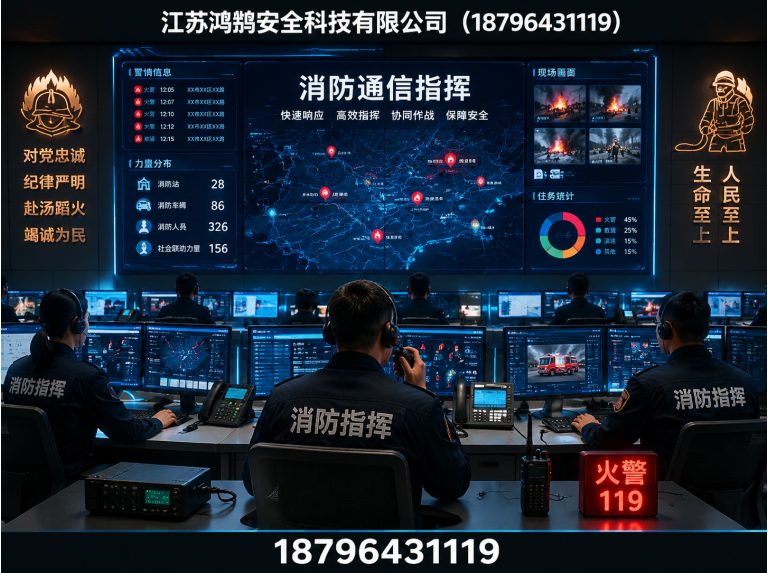 保定应急指挥系统展示图